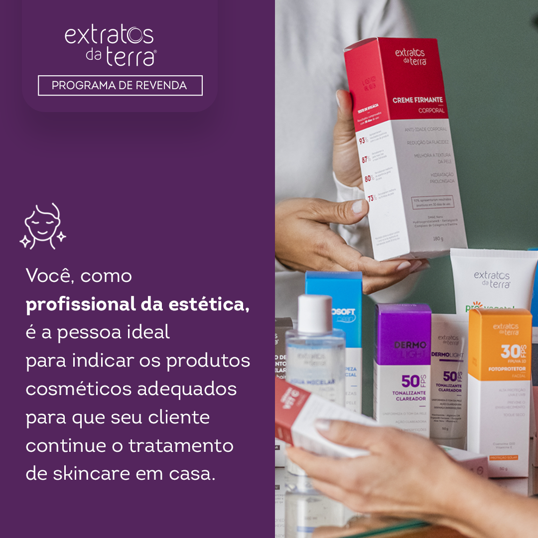 Programa de revenda Extratos da Terra